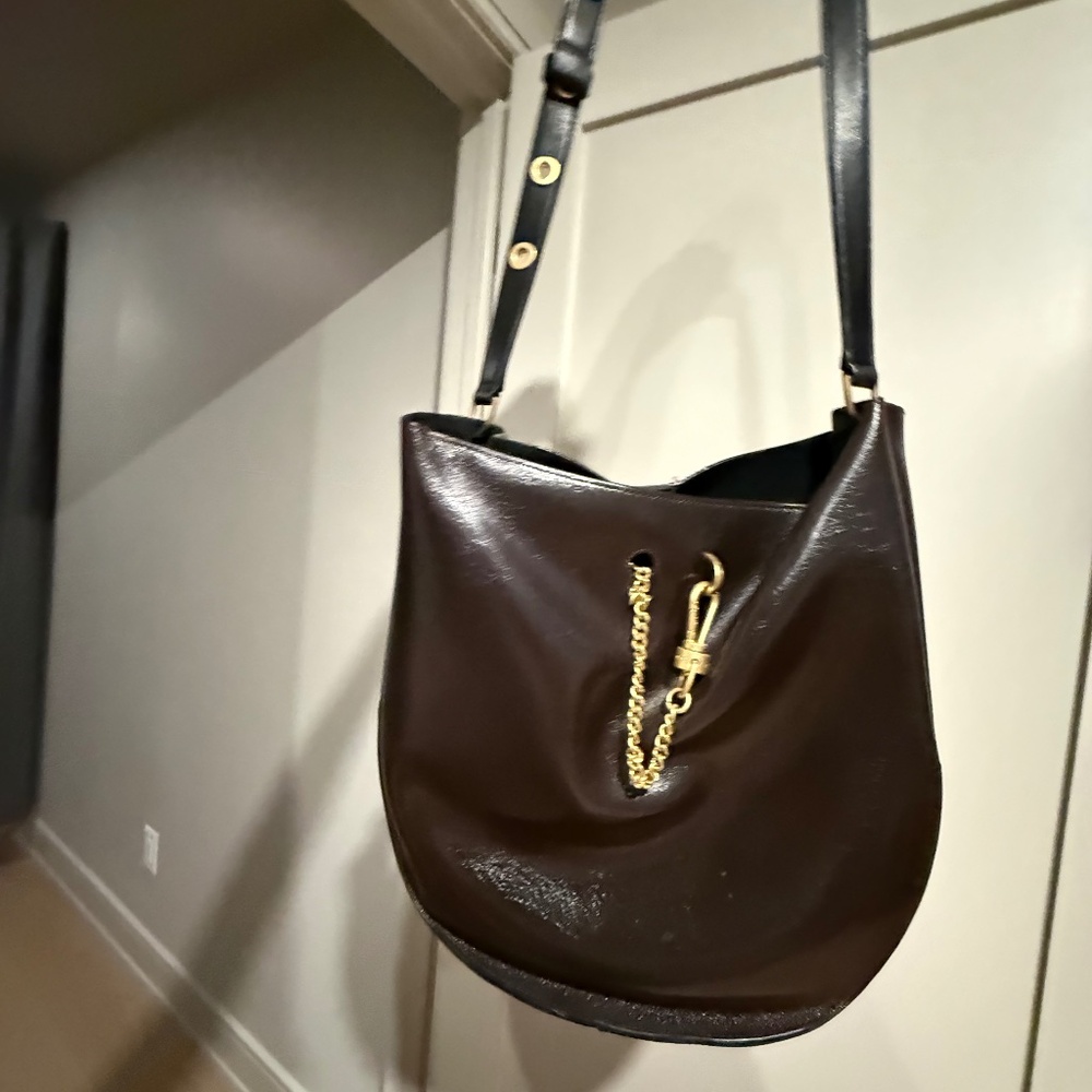 all saints Beaumont hobo bag - merlot